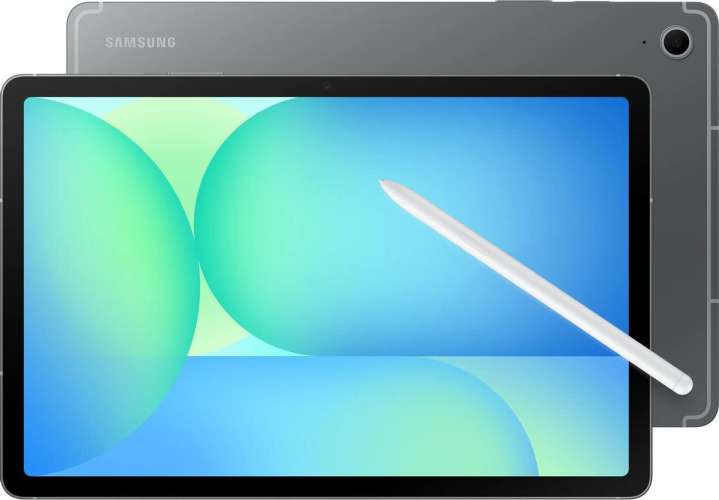 10.9" Планшет Samsung Galaxy Tab S10 FE 8/128 GB 1580 5G, 2304 x 1440, 90Гц, Android 15, со стилусом, серый [sm-x526bzarcau]